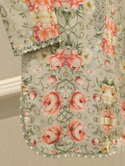 2 Piece - Embroidered Cambric Suit S112369