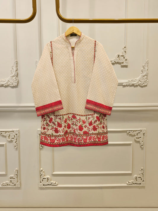 2 Piece - Digital Printed Khaddar Suit S112443