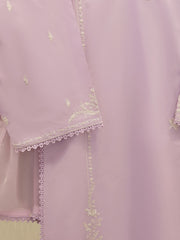 3 Piece - Embroidered Cambric Suit S113163