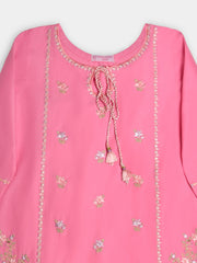 (Kids) 2 Piece - Embroidered Lawn Suit FKD-082