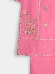 (Kids) 2 Piece - Embroidered Lawn Suit FKD-082