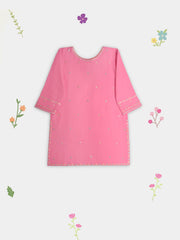 (Kids) 2 Piece - Embroidered Lawn Suit FKD-082