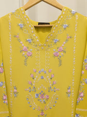 2 Piece - Embroidered Cambric Suit S114252