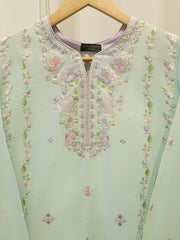 2 Piece - Embroidered Cambric Suit S114860