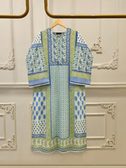 Elegant Digital Printed Cambric Shirt S114856