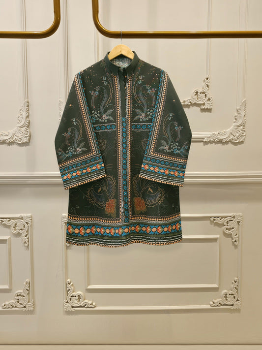 2 Piece - Digital Printed Khaddar Suit S112384