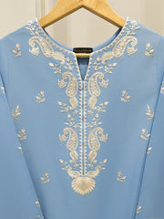 2 Piece - Embroidered Cambric Suit S112411