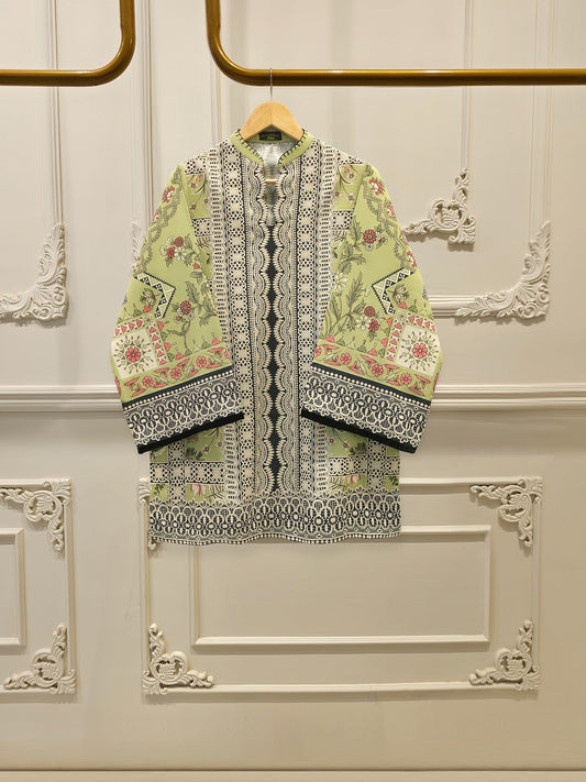 2 Piece - Digital Printed Khaddar Suit S112417