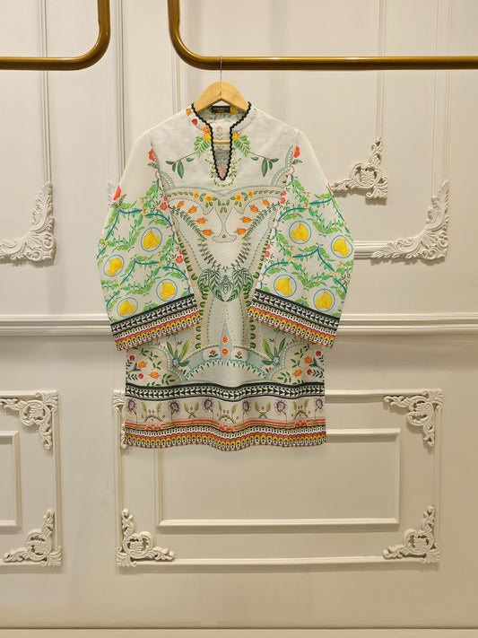 2 Piece - Digital Printed Khaddar Suit S112491