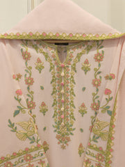 3 Piece - Embroidered Khaddar Suit S112697