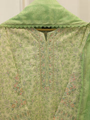 3 Piece - Embroidered Cambric Suit S112695