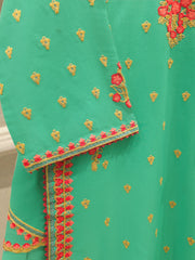 3 Piece - Embroidered Khaddar Suit S112723