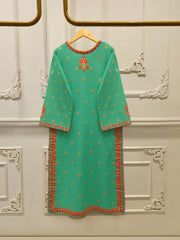 3 Piece - Embroidered Khaddar Suit S112723