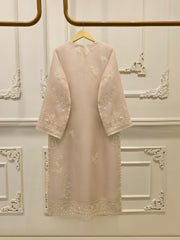 2 Piece - Pure Organza Embroidered Suit S112752