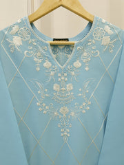 2 Piece - Embroidered Cambric Suit S112736