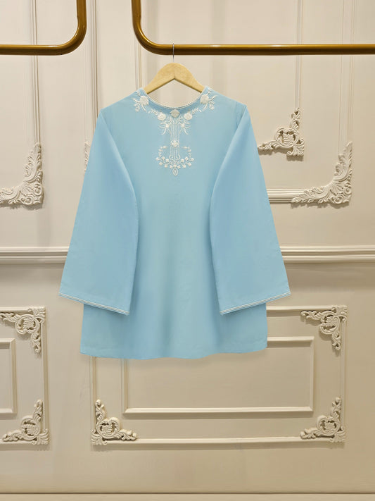 2 Piece - Embroidered Cambric Suit S112736