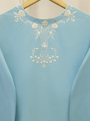 2 Piece - Embroidered Cambric Suit S112736