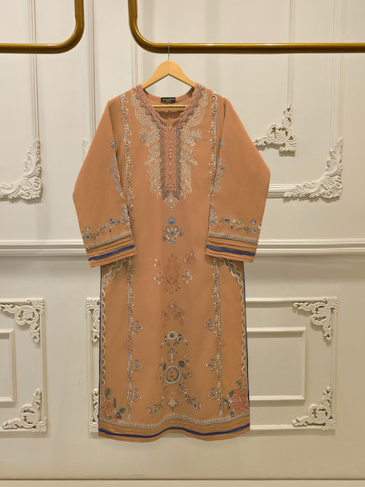 2 Piece - Embroidered Kora Cotton Suit S112724