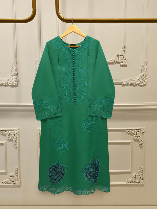 2 Piece - Embroidered Cambric Suit S113283