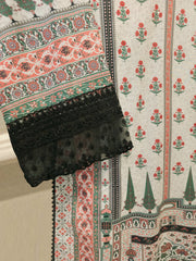 2 Piece Digital Printed Cambric Suit S115339