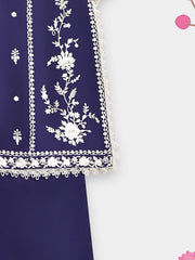 (Kids) 2 Piece - Embroidered Lawn Suit FKD-085