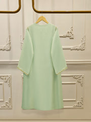 3 Piece - Pure Embroidered Cotton Net Suit S112189