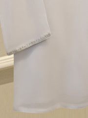 3 Piece - Pure Embroidered Cotton Net Suit S112206