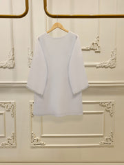 3 Piece - Pure Embroidered Cotton Net Suit S112206