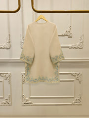 3 Piece - Pure Embroidered Organza  Suit S112181