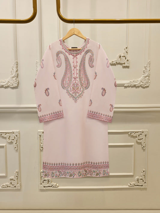 2 Piece - Embroidered Cambric Suit S112379