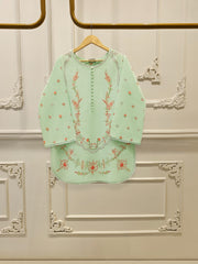 2 Piece - Embroidered Cambric Suit S112432