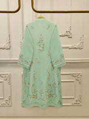 3 Piece- Pure Khaddi Silk Embroidered Suit S112726