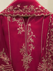 3 Piece - Pure Khaddi Silk Embroidered S114314