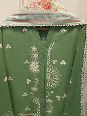 3 Piece - Embroidered Cambric Suit S114845