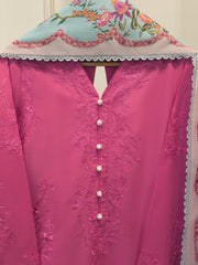 3 Piece - Embroidered Cambric Suit S114855