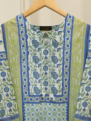 Elegant Digital Printed Cambric Shirt S114856