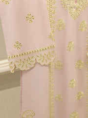 3 Piece - Embroidered Cambric Suit S114884