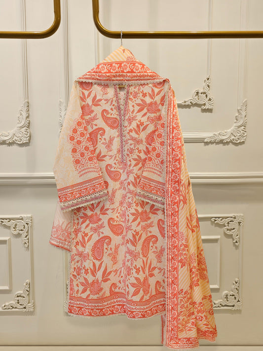 2 Piece - Embroidered Lawn Suit S112256