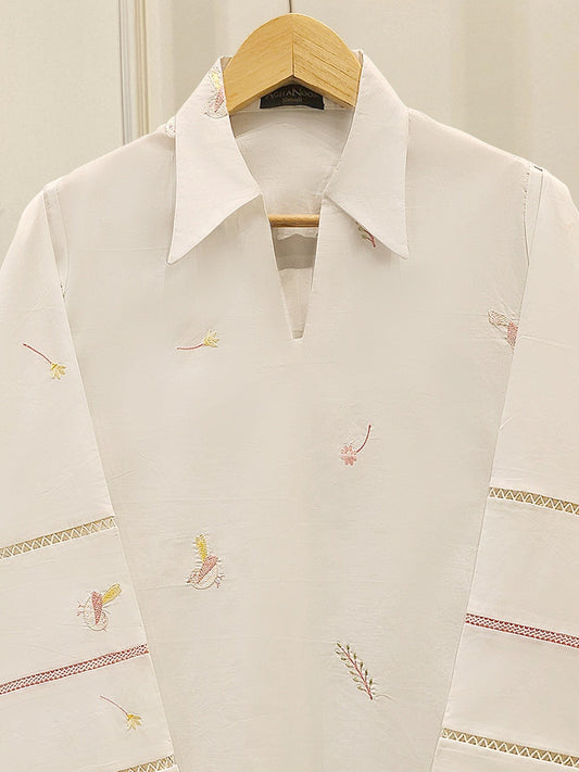 Embroidered Lawn Shirt S112123
