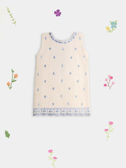 (Kids) 2 Piece - Embroidered Lawn Suit FKD-083