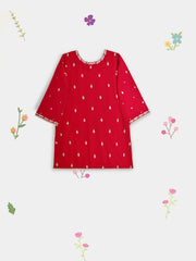 (Kids) 2 Piece - Embroidered Lawn Suit FKD-087