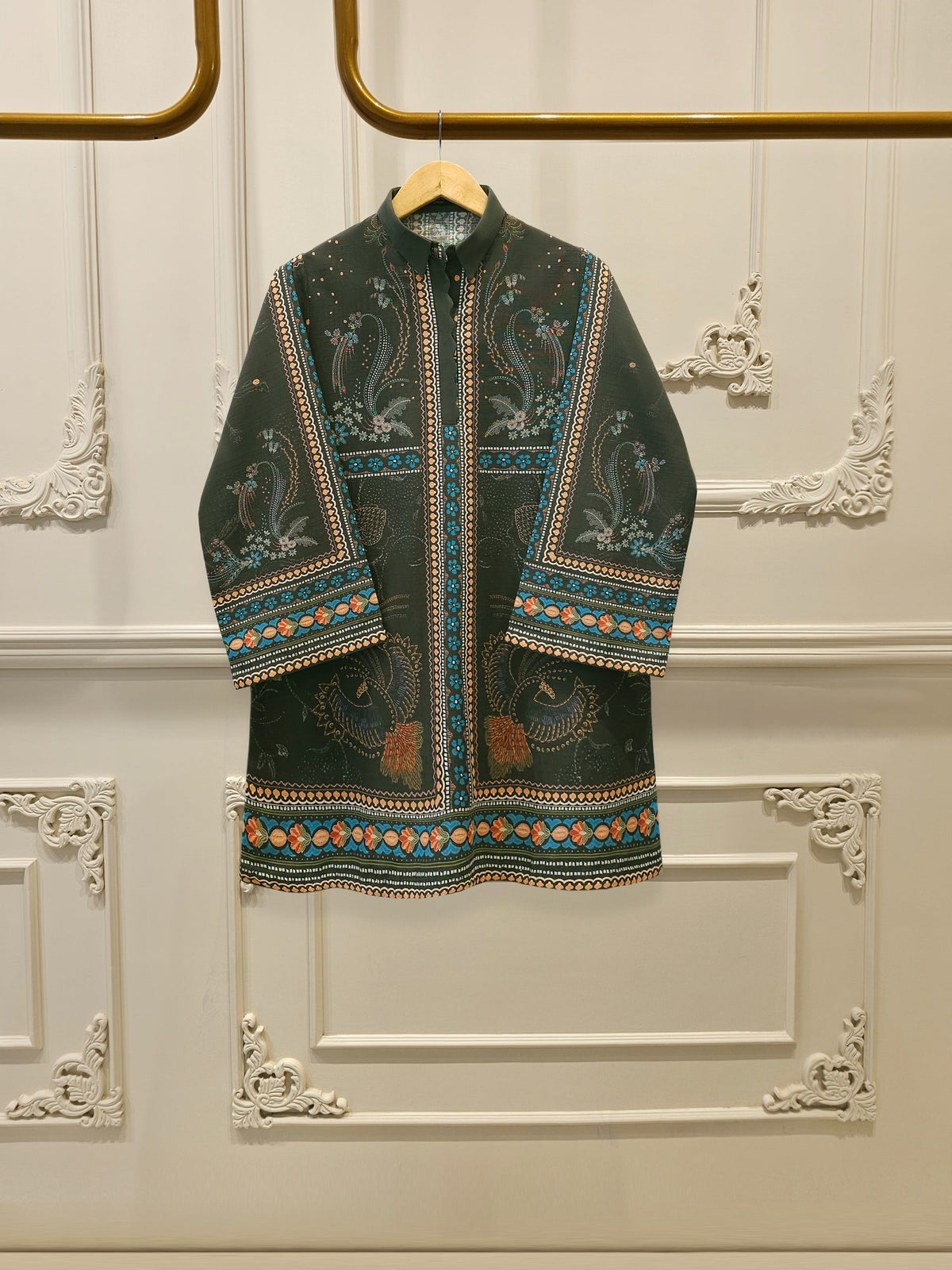 2 Piece - Digital Printed Khaddar Suit S112384