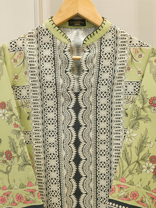 2 Piece - Digital Printed Khaddar Suit S112417