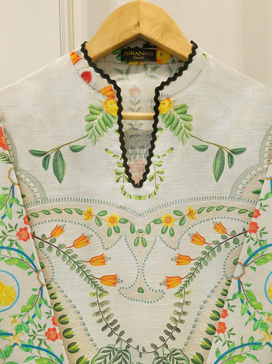 2 Piece - Digital Printed Khaddar Suit S112491