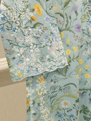 2 Piece - Digital Printed Embroidered Cambric Suit S112566