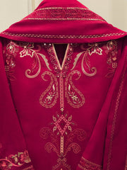 2 Piece - Embroidered Kora Cotton Suit S112683