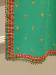 3 Piece - Embroidered Khaddar Suit S112723