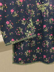 2 Piece - Digital Printed Embroidered Cambric Suit S112725