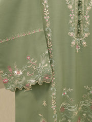 2 Piece - Embroidered Kora Cotton Suit  S112741