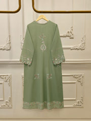 2 Piece - Embroidered Kora Cotton Suit  S112741